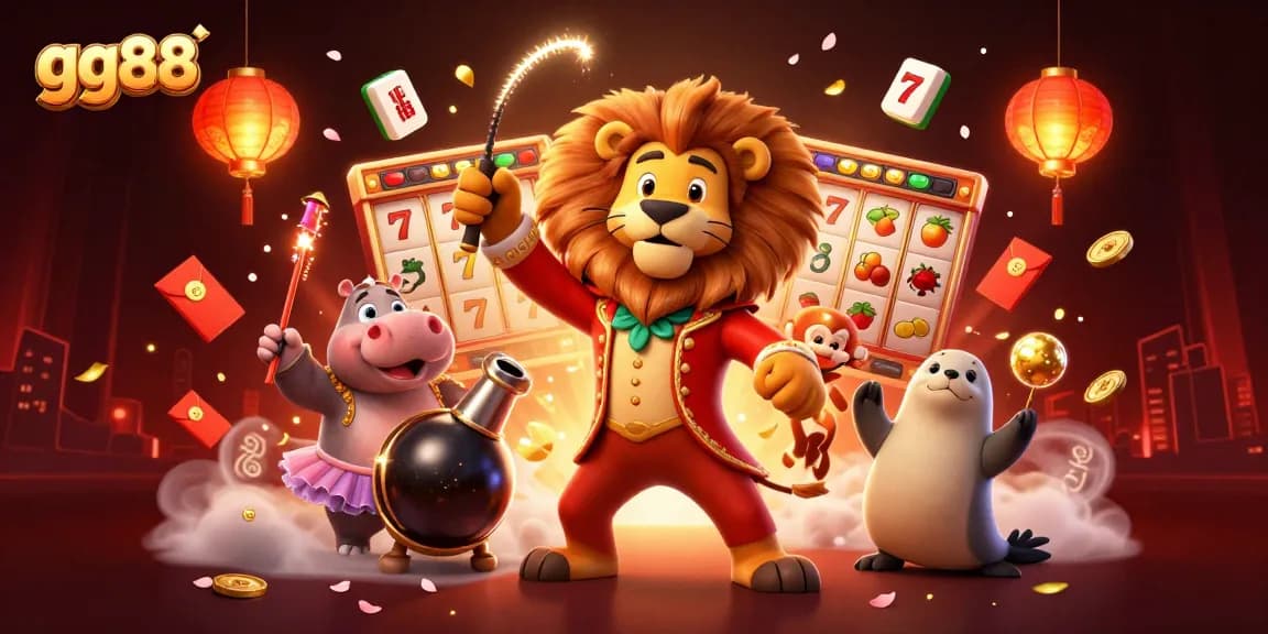 Engage in thrilling wins at gg88 with vibrant 3D casino characters and exciting gaming elements.