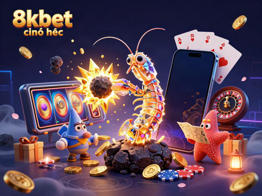 Experience dynamic action with 8kbet chính thức as a galactic mantis shrimp battles for gems in a stellar casino!