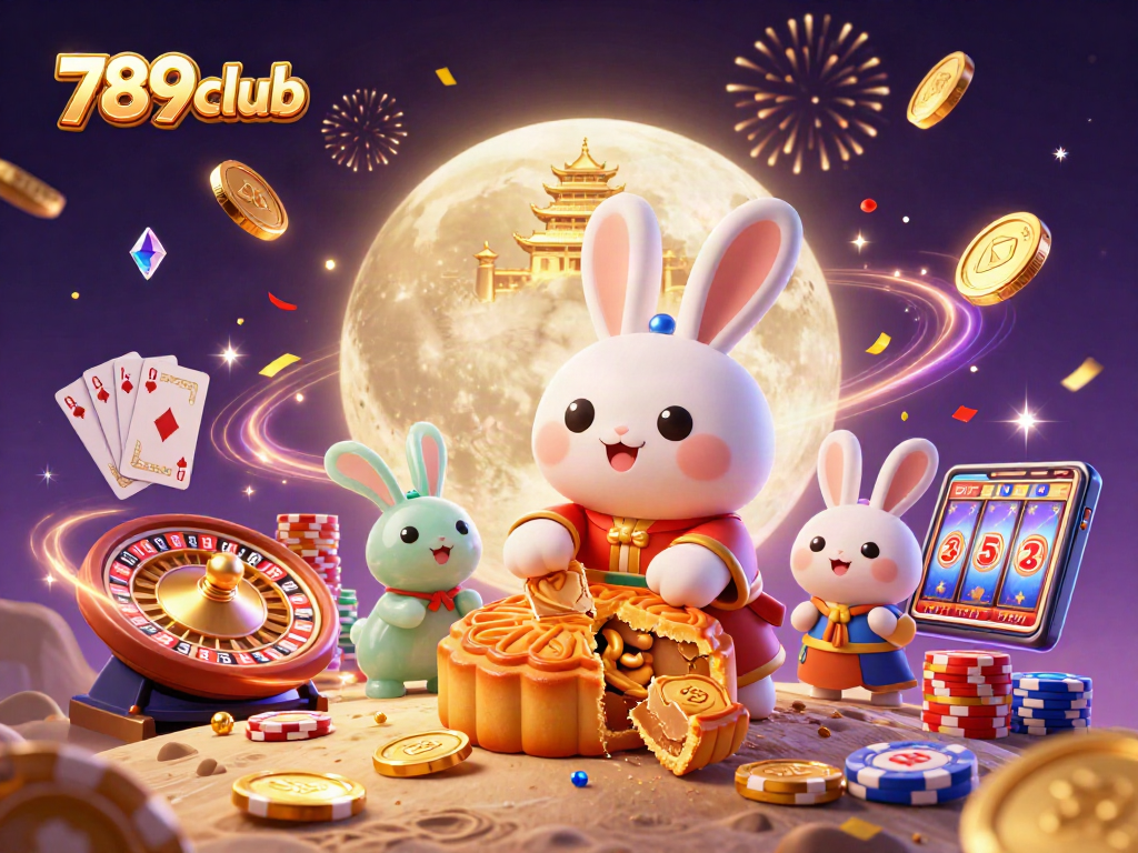 Join the fun at 789club with this vibrant illustration showcasing a lively casino scene.