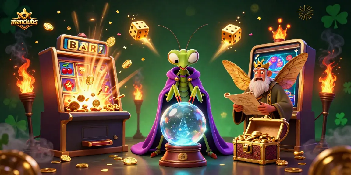 Engage with manclubs' thrilling casino adventure through mystical characters and vivid gaming elements.