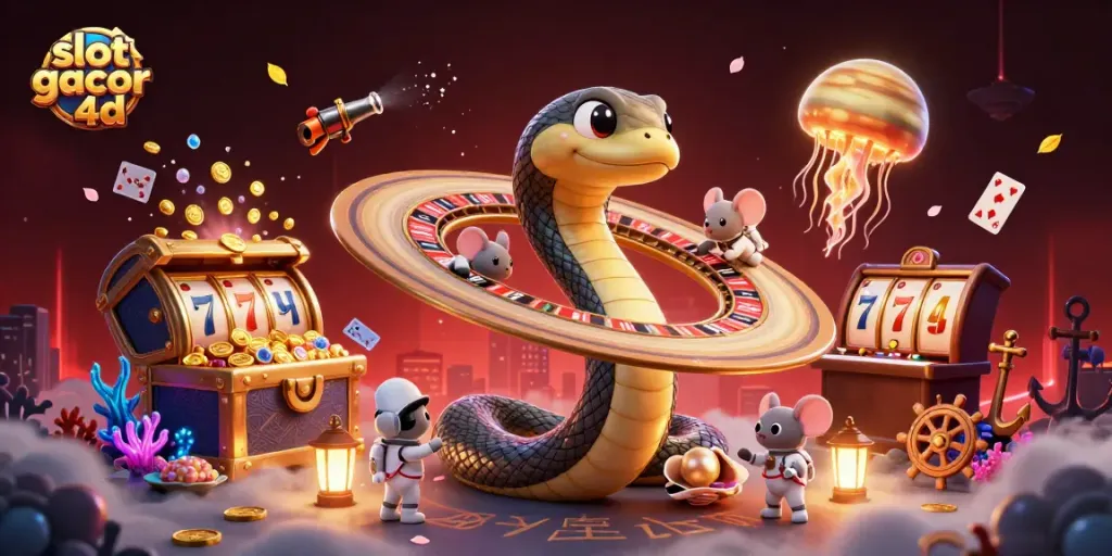 Menangkan slot gacor 4d dengan keberuntungan yang berkilauan di dunia kasino bawah laut