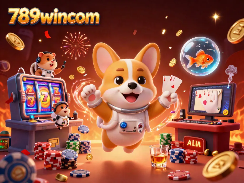 Experience thrilling games at 789wincom through this vibrant casino scene.