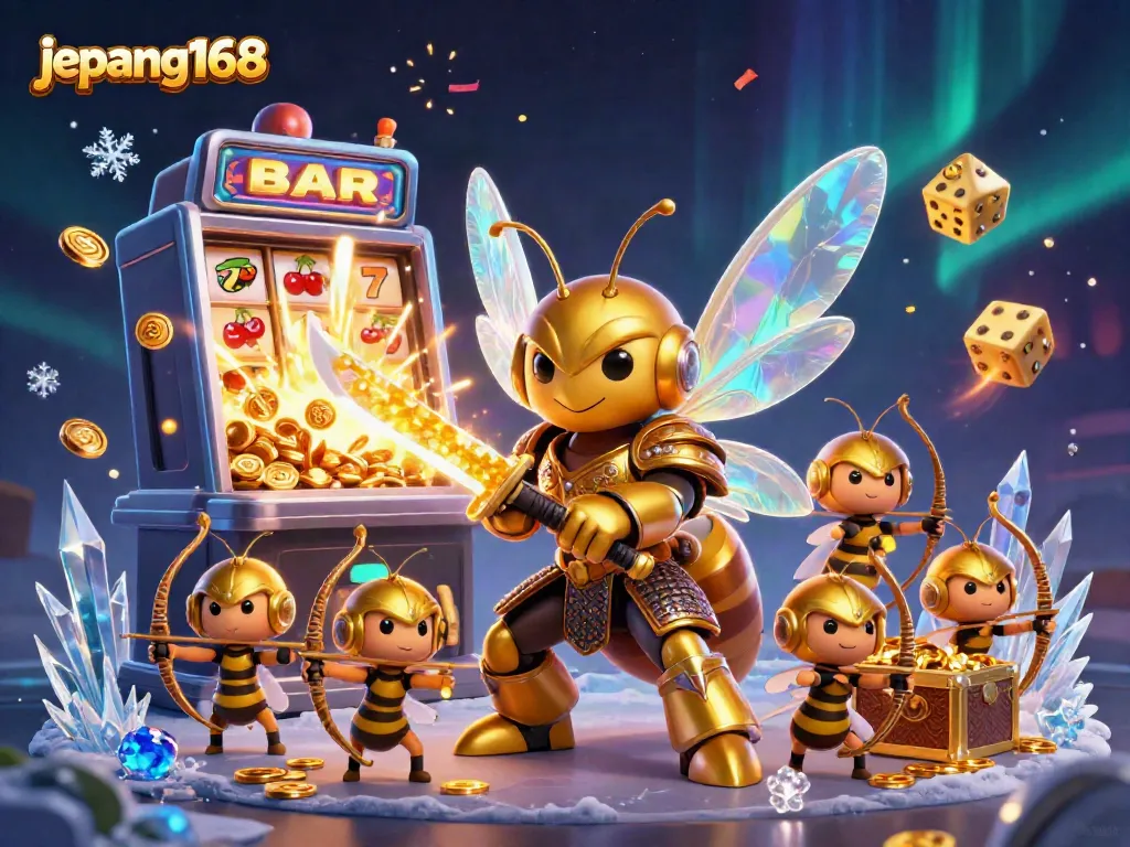 Engage with the thrilling world of japan168 as a golden samurai hornet initiates a jackpot explosion.