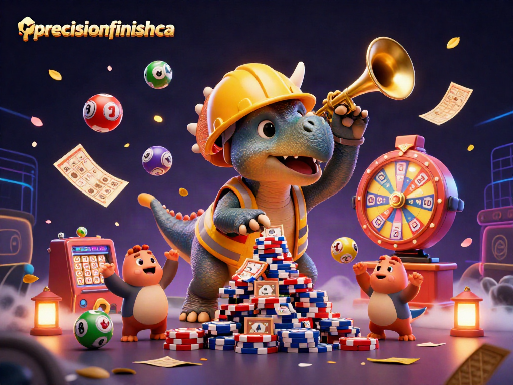 Membangun tumpukan chip poker dengan precisionfinishca di dunia kasino yang penuh warna.