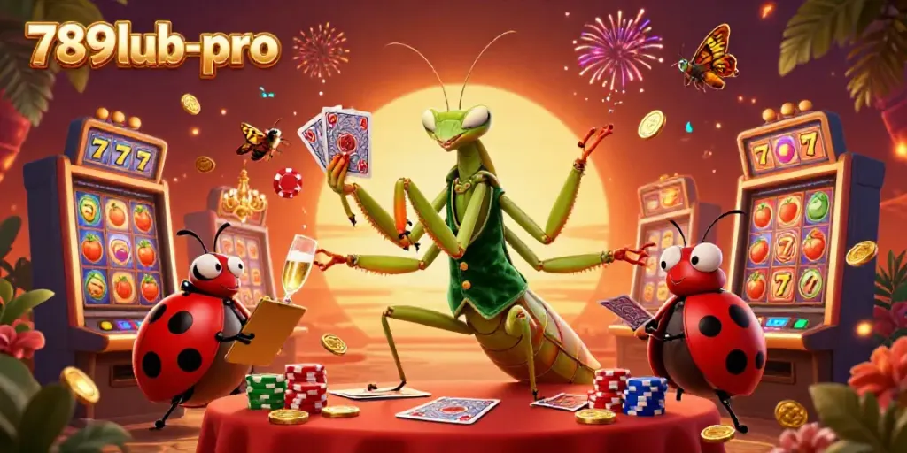 Experience thrilling gameplay at 789lub-pro with vibrant 3D characters and exciting slot elements.